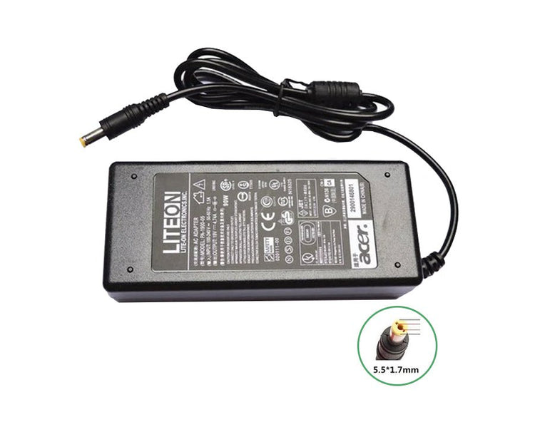 Acer Original ADP-90CD DB 19V, 4.74A, 90W, 5.5/1.7 Tip - Mobile123