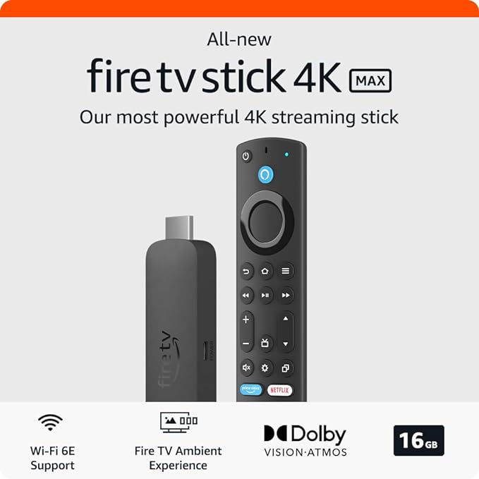 Amazon Fire TV Stick 4K Max 2023 (2nd Gen) - Mobile123