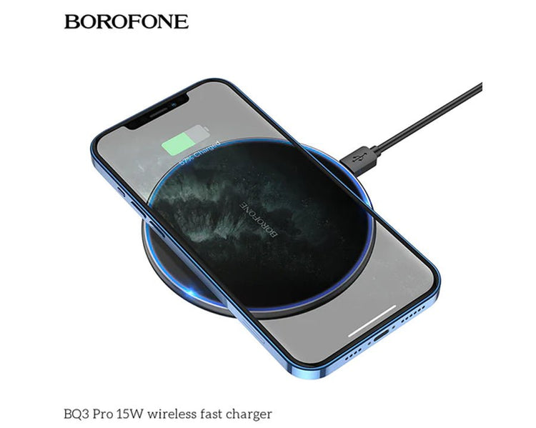 Borofone Ultra Slim Wireless Fast Charger - Mobile123