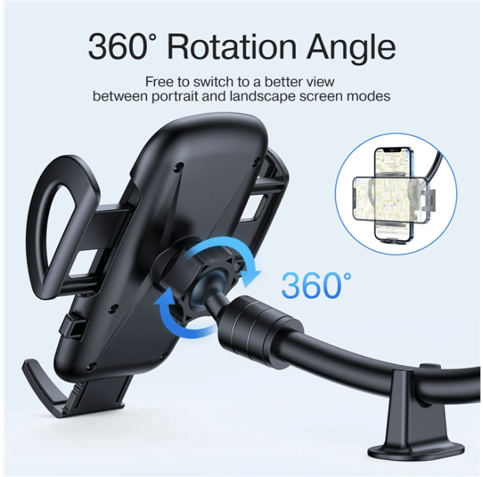 Joyroom 360 Degree Rotating Long Arm Car Holder ZS258 - Mobile123