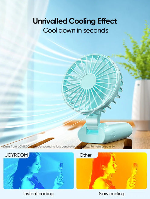 Joyroom Mini Handheld Fan (digital display) CY451 - Mobile123