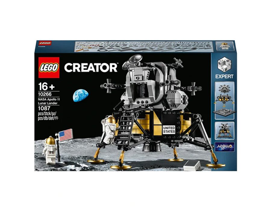 LEGO 10266 Creator Expert NASA Apollo 11 Lunar Lander Space Set - Mobile123