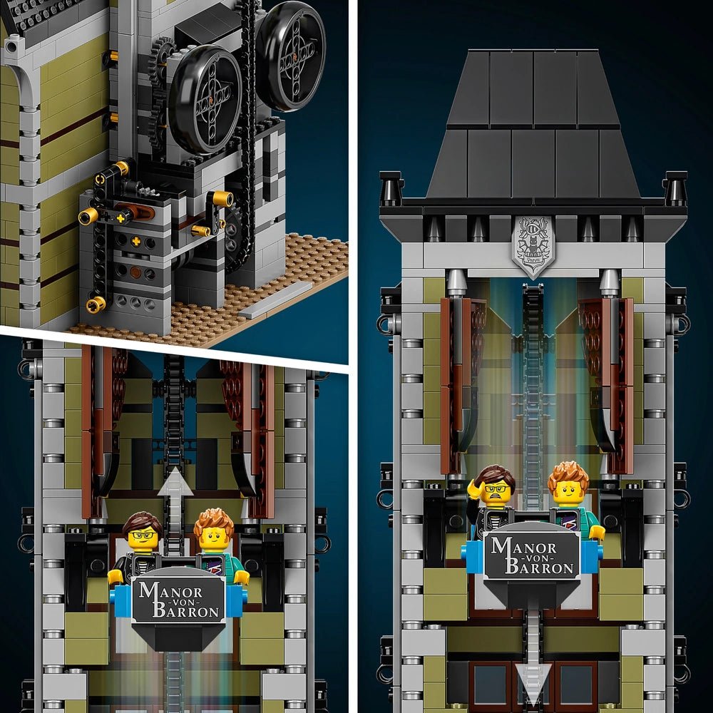 LEGO 10273 Creator Expert Haunted House Model Set for Adults - Mobile123