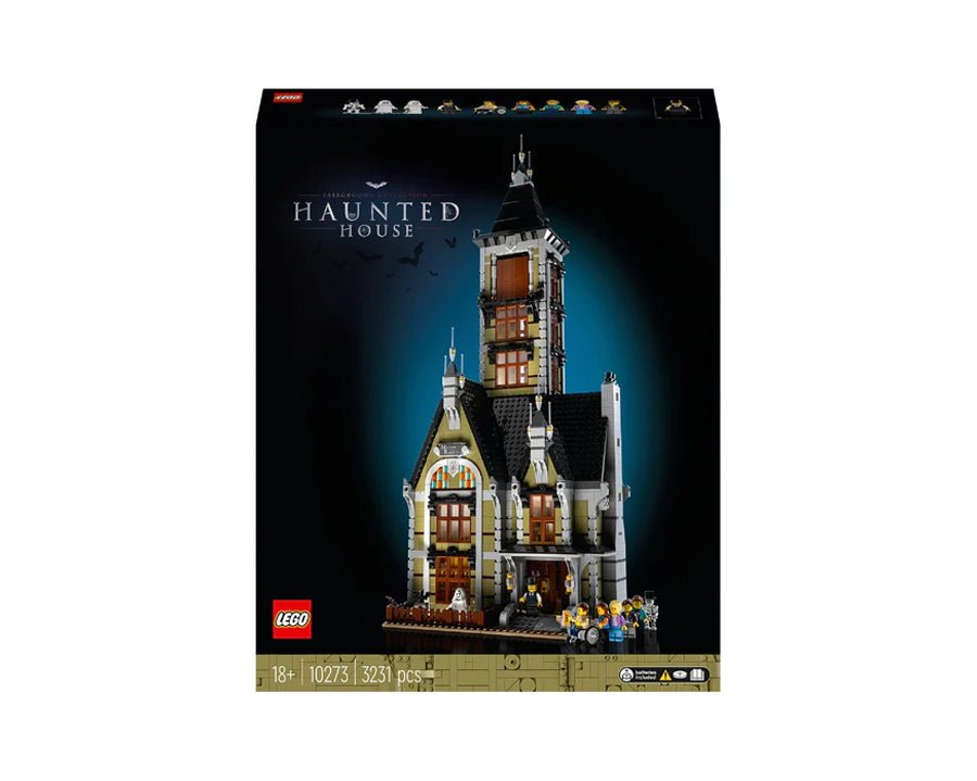 LEGO 10273 Creator Expert Haunted House Model Set for Adults - Mobile123