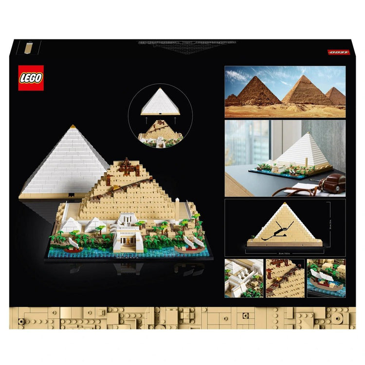 LEGO 21058 Architecture Great Pyramid of Giza Set for Adults - Mobile123