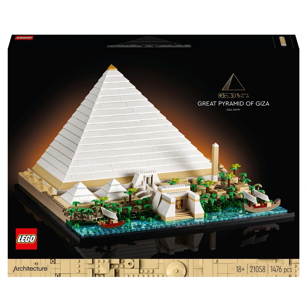 LEGO 21058 Architecture Great Pyramid of Giza Set for Adults - Mobile123