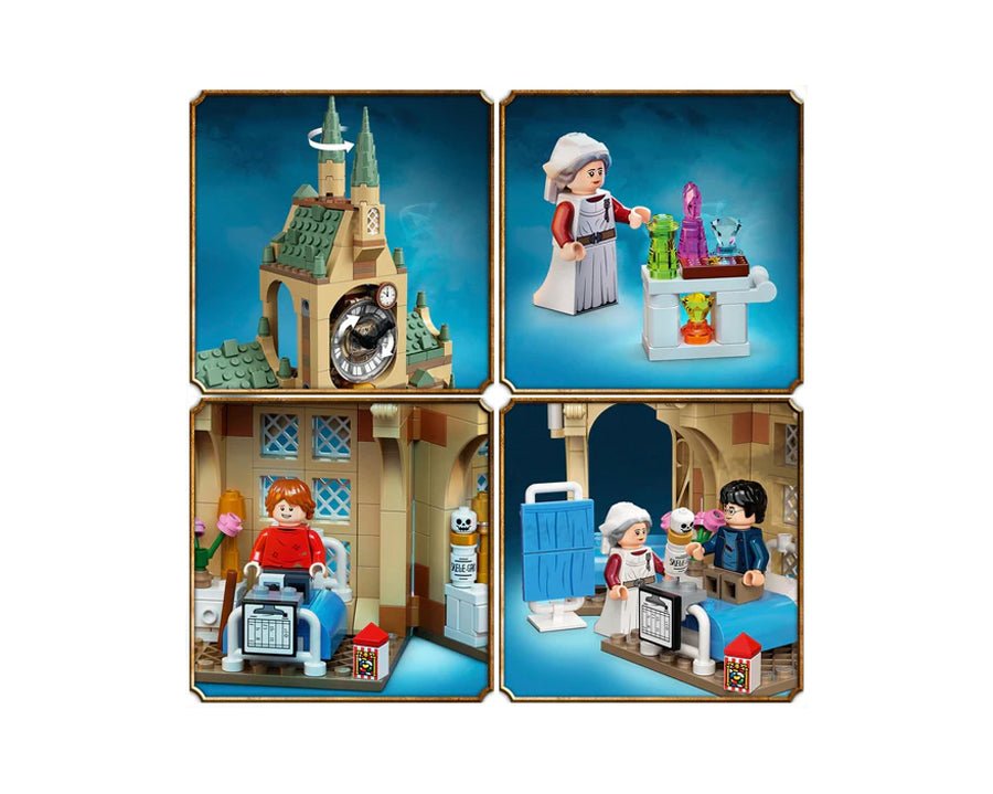 LEGO 76398 Harry Potter Hogwarts Hospital Wing Castle Toy - Mobile123