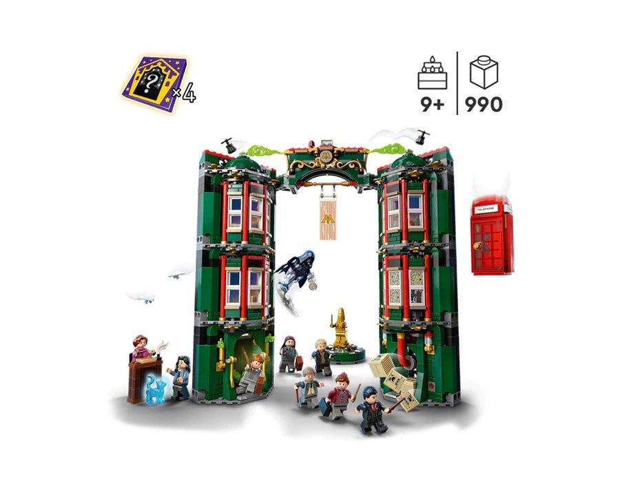 LEGO 76403 Harry Potter The Ministry of Magic Modular Set - Mobile123