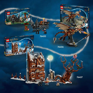 LEGO 76407 Harry Potter Shrieking Shack & Whomping Willow Set - Mobile123