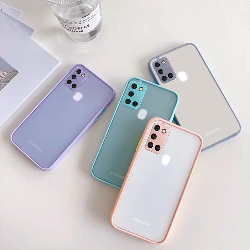 Samsung A Series Transparent Anti-drop Case - Mobile123