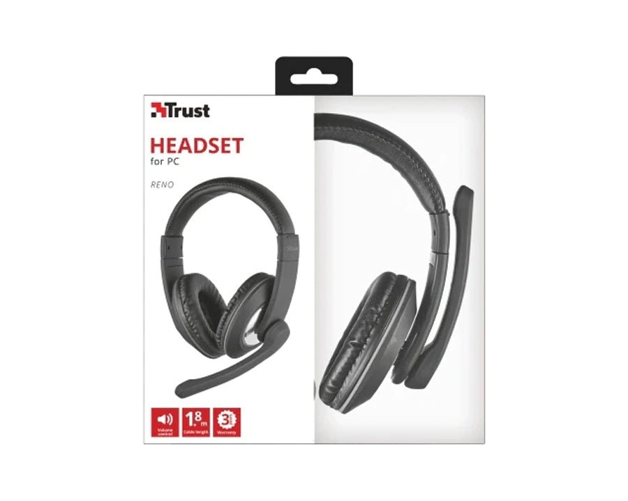 Trust Reno Headset PlayStation Xbox Friendly - Mobile123