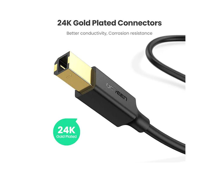 Ugreen 10351 USB 2.0 Printer Scanner Cable - Mobile123